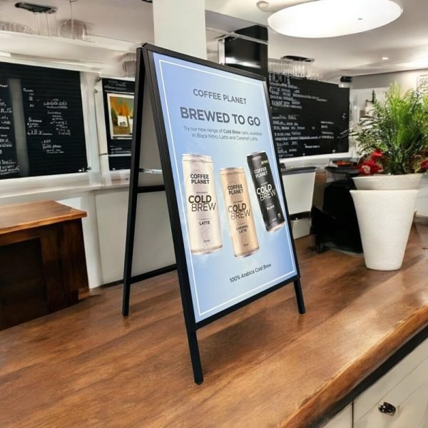 Foldable Advertising Poster Display Stand