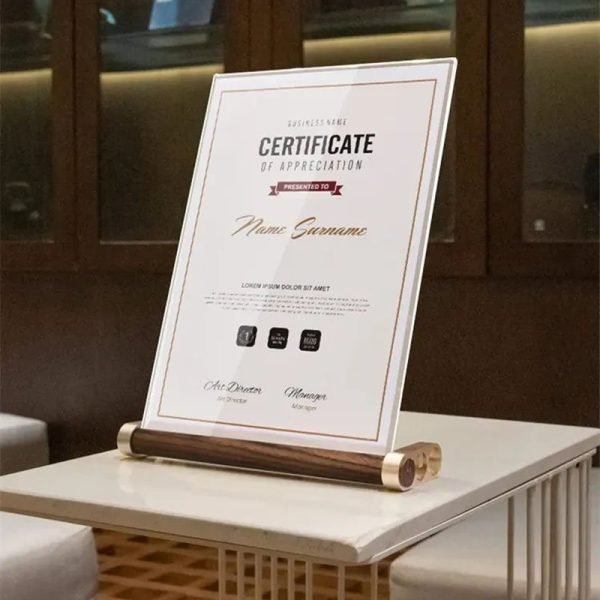 Tabletop Poster Frame